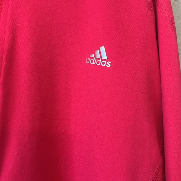 Adidas Women's Magenta
Climalite 1/4 Zip Pullover Sz L - Picture 4 of 6